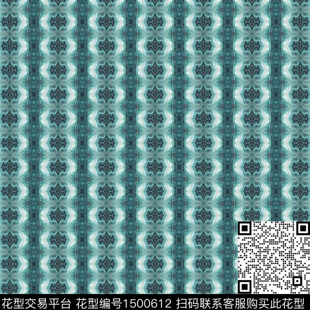 几何男装大牌风数码印花华亿平台下载（图片编号: 1500612） - 瓦栏（Walan）