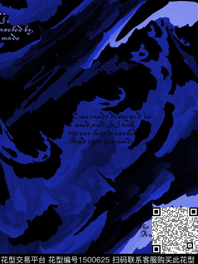 抽象字母数码印花华亿平台下载（图片编号: 1500625） - 瓦栏（Walan）