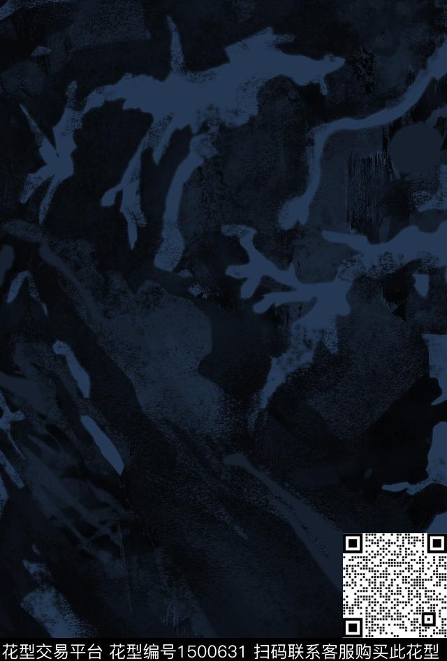 肌理抽象数码印花华亿平台下载（图片编号: 1500631） - 瓦栏（Walan）