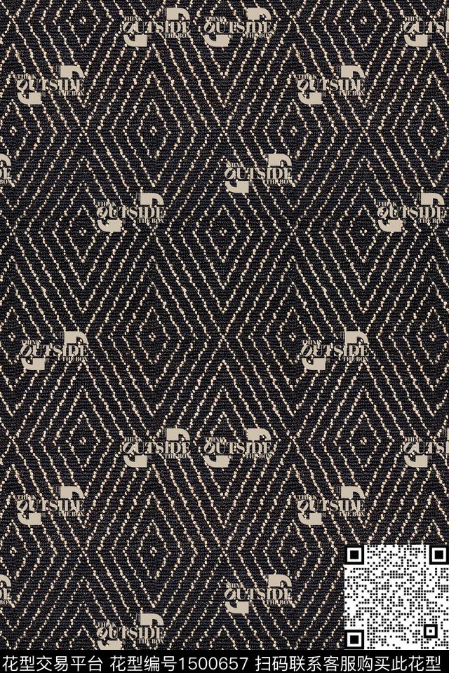 肌理字母男装数码印花华亿平台下载（图片编号: 1500657） - 瓦栏（Walan）