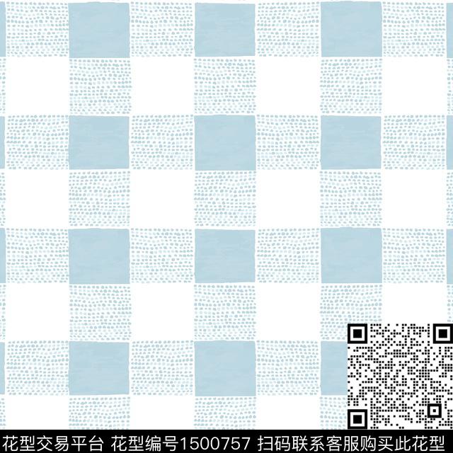 格子几何定位肌理传统印花华亿平台下载（图片编号: 1500757） - 瓦栏（Walan）