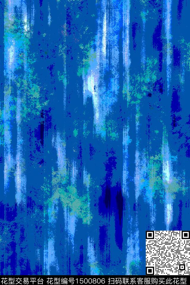 几何肌理抽象男装数码印花华亿平台下载（图片编号: 1500806） - 瓦栏（Walan）