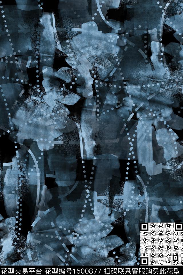 抽象男装户外家居服传统印花华亿平台下载（图片编号: 1500877） - 瓦栏（Walan）