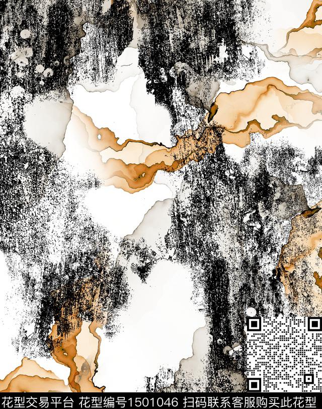 肌理暗色渐变传统印花华亿平台下载（图片编号: 1501046） - 瓦栏（Walan）