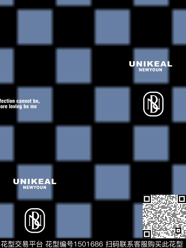 格子几何字母传统印花华亿平台下载（图片编号: 1501686） - 瓦栏（Walan）