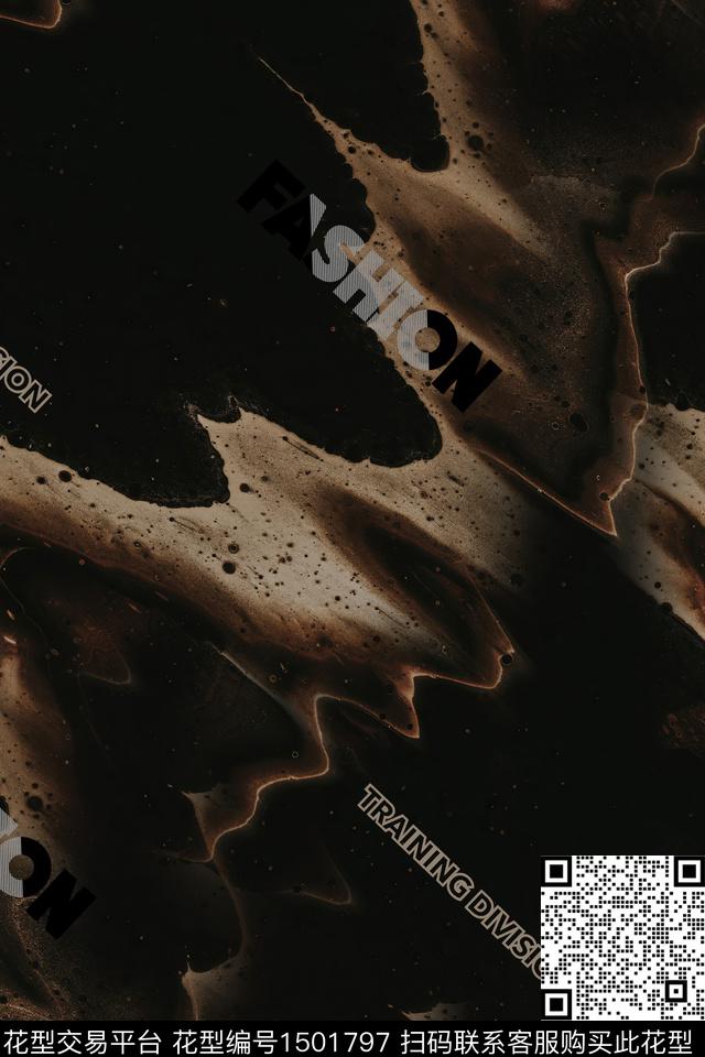 肌理男装满版花字母数码印花华亿平台下载（图片编号: 1501797） - 瓦栏（Walan）