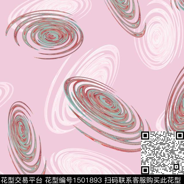 几何简约趣味数码印花华亿平台下载（图片编号: 1501893） - 瓦栏（Walan）