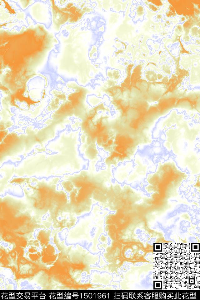 水彩几何扎染华亿平台数码印花华亿平台下载（图片编号: 1501961） - 瓦栏（Walan）