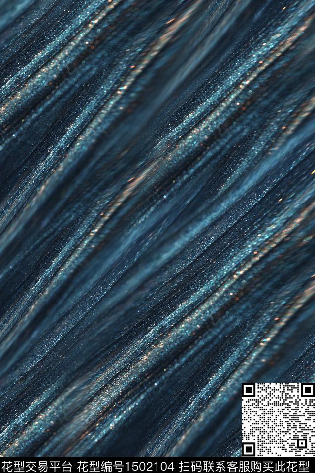 肌理抽象男装大牌风数码印花华亿平台下载（图片编号: 1502104） - 瓦栏（Walan）