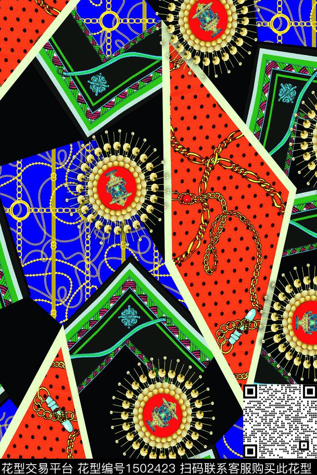 几何数码华亿平台花卉数码印花华亿平台下载（图片编号: 1502423） - 瓦栏（Walan）