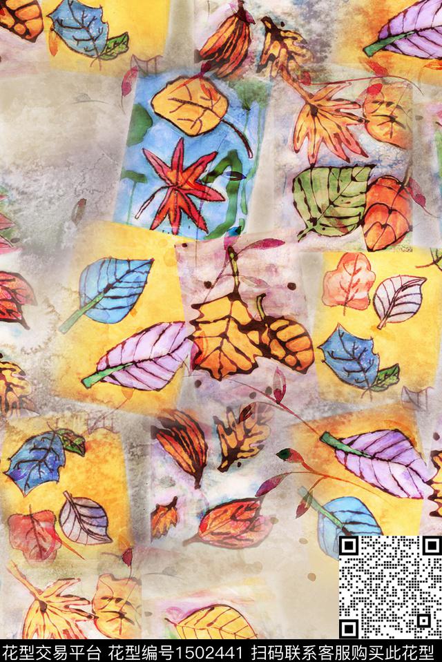 数码华亿平台女装棉麻数码印花华亿平台下载（图片编号: 1502441） - 瓦栏（Walan）