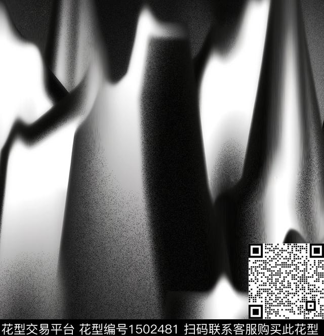 渐变抽象暗调肌理数码印花华亿平台下载（图片编号: 1502481） - 瓦栏（Walan）