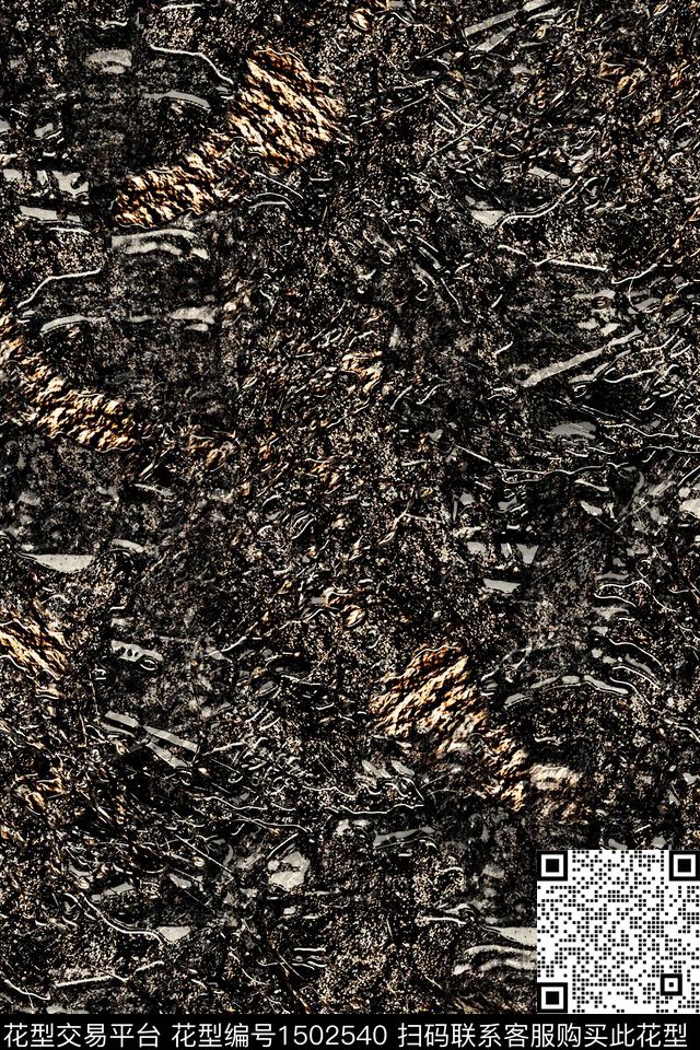 抽象男装家居服户外数码印花华亿平台下载（图片编号: 1502540） - 瓦栏（Walan）