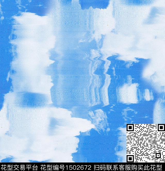 肌理男装满版花数码印花华亿平台下载（图片编号: 1502672） - 瓦栏（Walan）