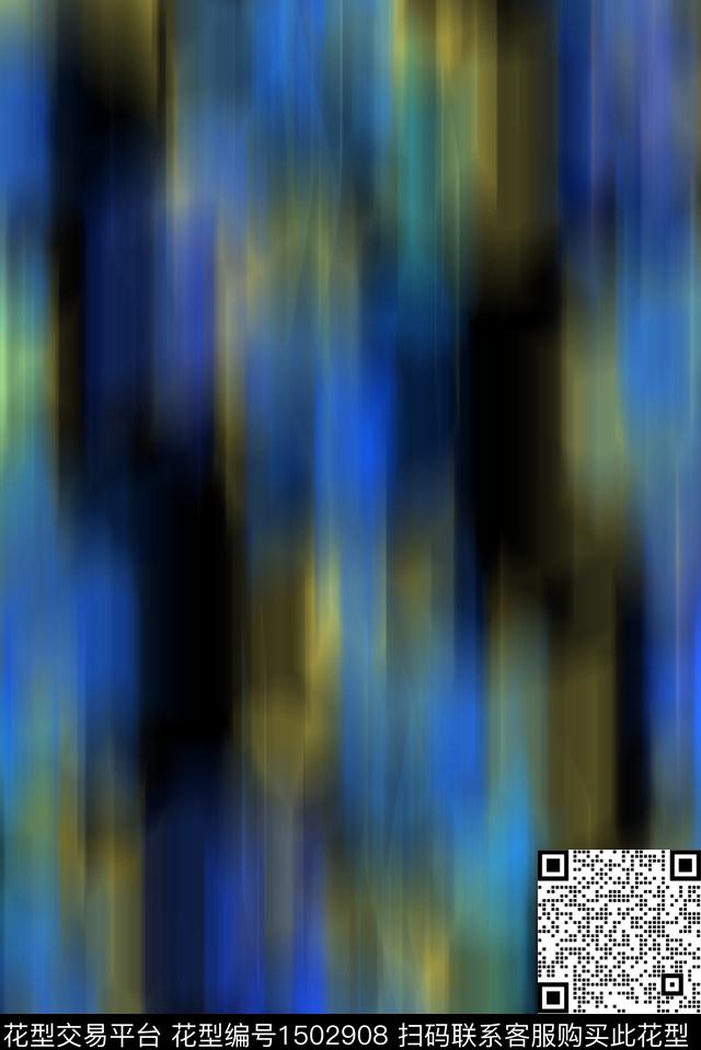 扎染华亿平台民族风花卉数码印花华亿平台下载（图片编号: 1502908） - 瓦栏（Walan）