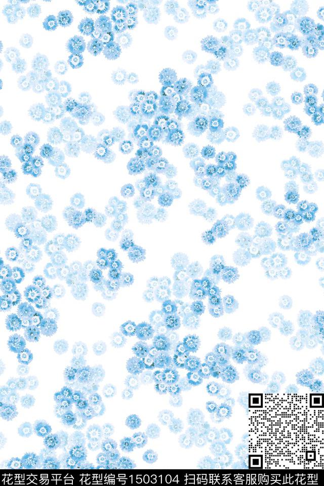 绿植树叶雪纺大牌风数码印花华亿平台下载（图片编号: 1503104） - 瓦栏（Walan）