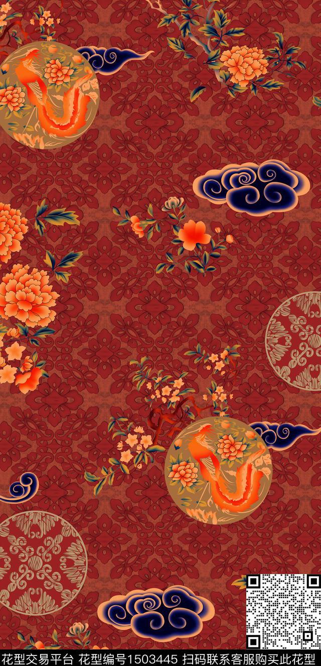 民族风大牌风条纹传统印花华亿平台下载（图片编号: 1503445） - 瓦栏（Walan）