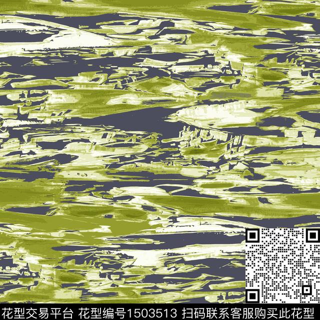 暗调肌理抽象数码印花华亿平台下载（图片编号: 1503513） - 瓦栏（Walan）