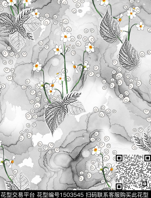 连衣裙女装花卉传统印花华亿平台下载（图片编号: 1503545） - 瓦栏（Walan）