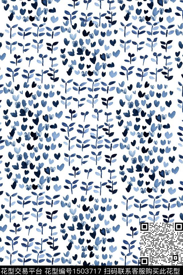 民族花卉几何大牌风数码印花华亿平台下载（图片编号: 1503717） - 瓦栏（Walan）