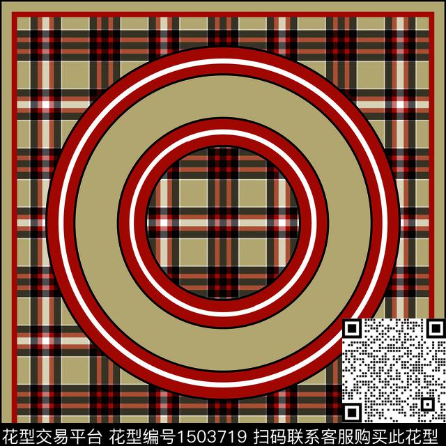 定位花几何简约传统印花华亿平台下载（图片编号: 1503719） - 瓦栏（Walan）