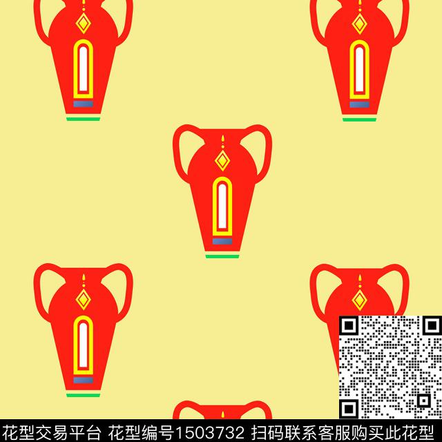 简约大牌风休闲数码印花华亿平台下载（图片编号: 1503732） - 瓦栏（Walan）