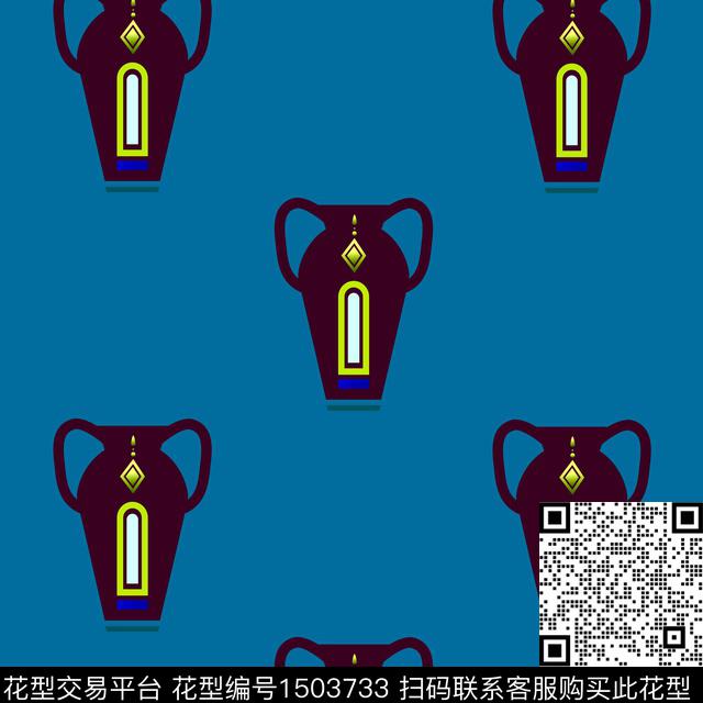 简约大牌风休闲数码印花华亿平台下载（图片编号: 1503733） - 瓦栏（Walan）