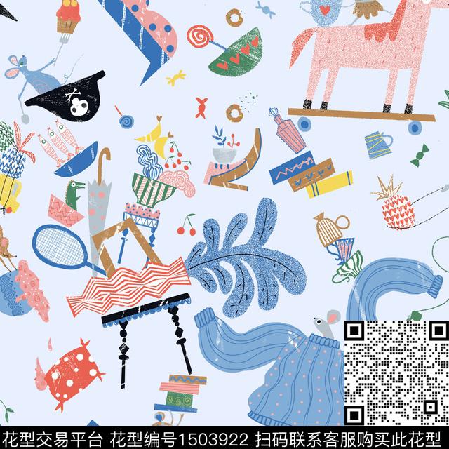 趣味猫搞怪数码印花华亿平台下载（图片编号: 1503922） - 瓦栏（Walan）