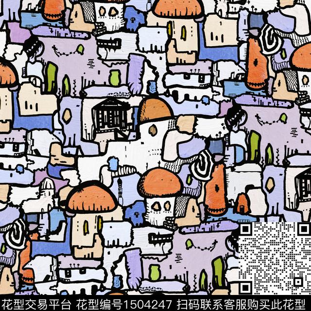 企鹅眼睛猴子数码印花华亿平台下载（图片编号: 1504247） - 瓦栏（Walan）