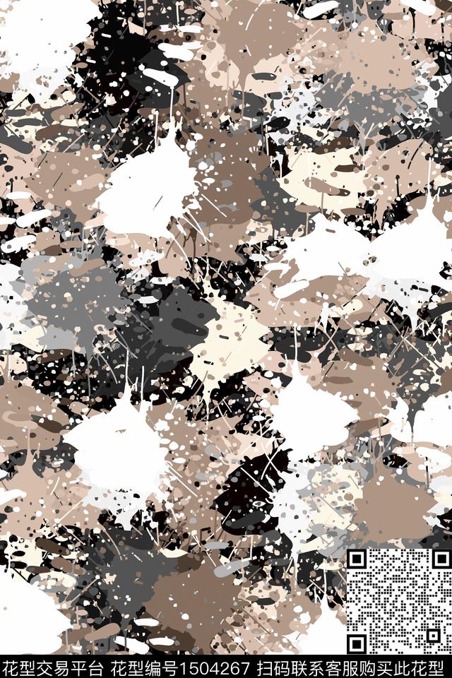 抽象男装户外家居服传统印花华亿平台下载（图片编号: 1504267） - 瓦栏（Walan）