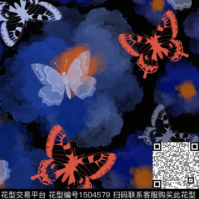 笔触趣味小碎花数码印花华亿平台下载（图片编号: 1504579） - 瓦栏（Walan）