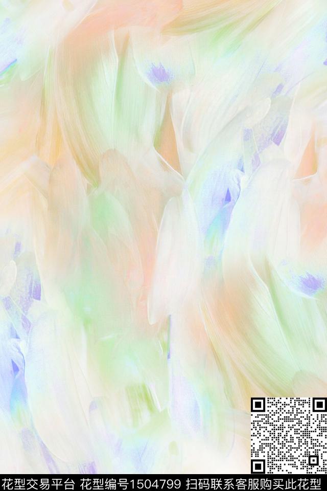 水彩肌理简约数码印花华亿平台下载（图片编号: 1504799） - 瓦栏（Walan）