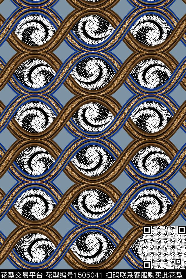 日韩纹理中老年数码印花华亿平台下载（图片编号: 1505041） - 瓦栏（Walan）