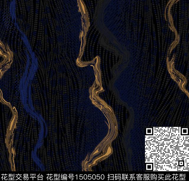 渐变条格大理石数码印花华亿平台下载（图片编号: 1505050） - 瓦栏（Walan）