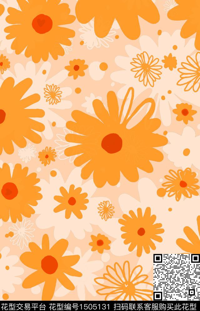 可爱简欧大牌风数码印花华亿平台下载（图片编号: 1505131） - 瓦栏（Walan）