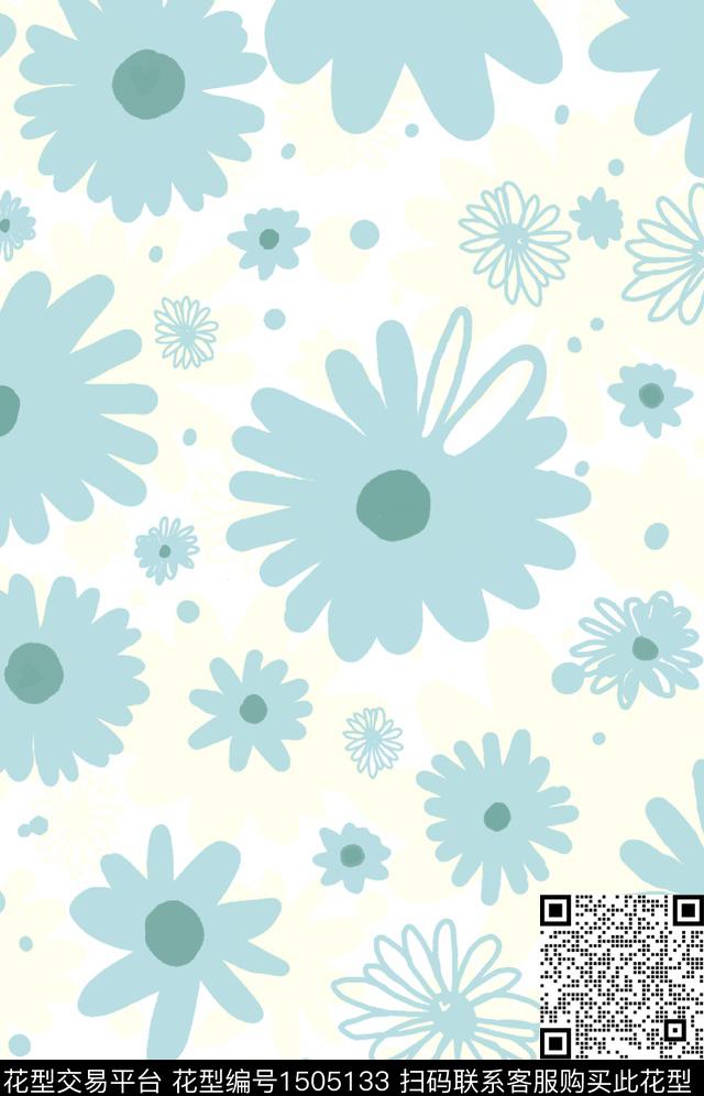 可爱简欧大牌风数码印花华亿平台下载（图片编号: 1505133） - 瓦栏（Walan）