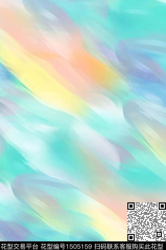 肌理抽象小清新数码印花华亿平台下载（图片编号: 1505159） - 瓦栏（Walan）