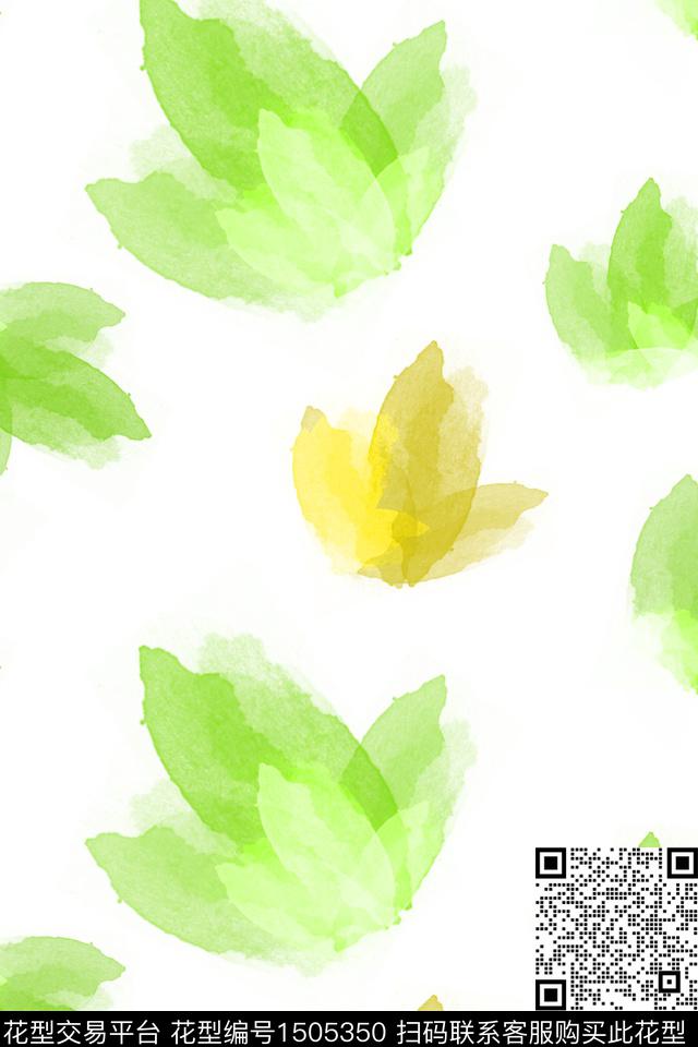 笔触花卉小碎花传统印花华亿平台下载（图片编号: 1505350） - 瓦栏（Walan）