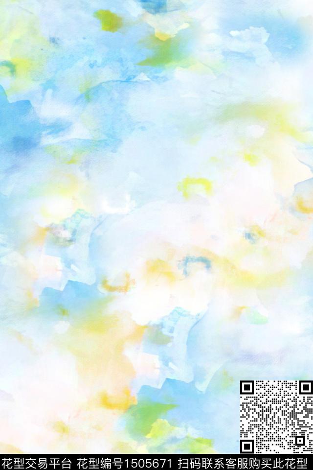 肌理抽象小清新数码印花华亿平台下载（图片编号: 1505671） - 瓦栏（Walan）