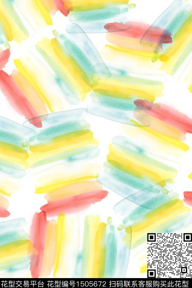 肌理抽象小清新数码印花华亿平台下载（图片编号: 1505672） - 瓦栏（Walan）