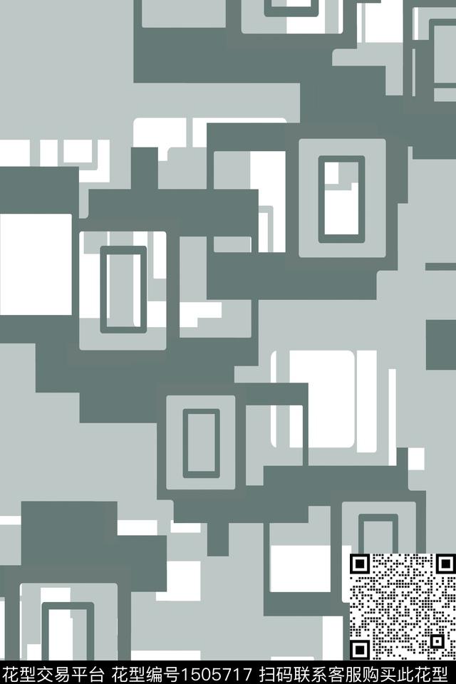 几何肌理抽象数码印花华亿平台下载（图片编号: 1505717） - 瓦栏（Walan）