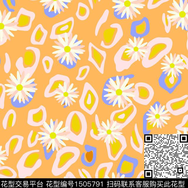 女装花卉小碎花数码印花华亿平台下载（图片编号: 1505791） - 瓦栏（Walan）