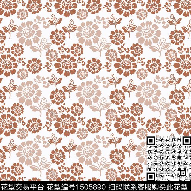 传统纹样民族风小碎花传统印花华亿平台下载（图片编号: 1505890） - 瓦栏（Walan）
