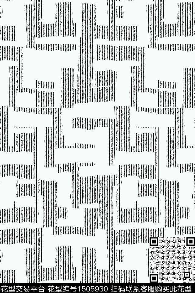 线条几何商务数码印花华亿平台下载（图片编号: 1505930） - 瓦栏（Walan）