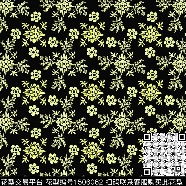 民族风小碎花传统花纹传统印花华亿平台下载（图片编号: 1506062） - 瓦栏（Walan）