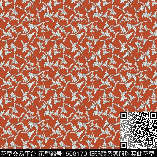 民族风小碎花传统花纹传统印花华亿平台下载（图片编号: 1506170） - 瓦栏（Walan）