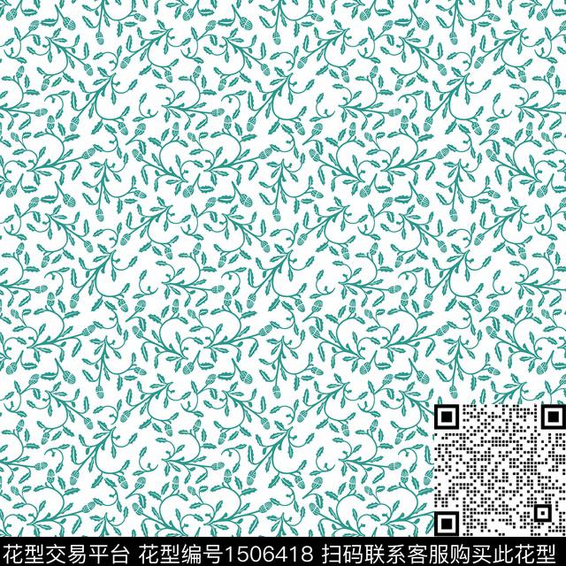 民族风小碎花传统花纹传统印花华亿平台下载（图片编号: 1506418） - 瓦栏（Walan）
