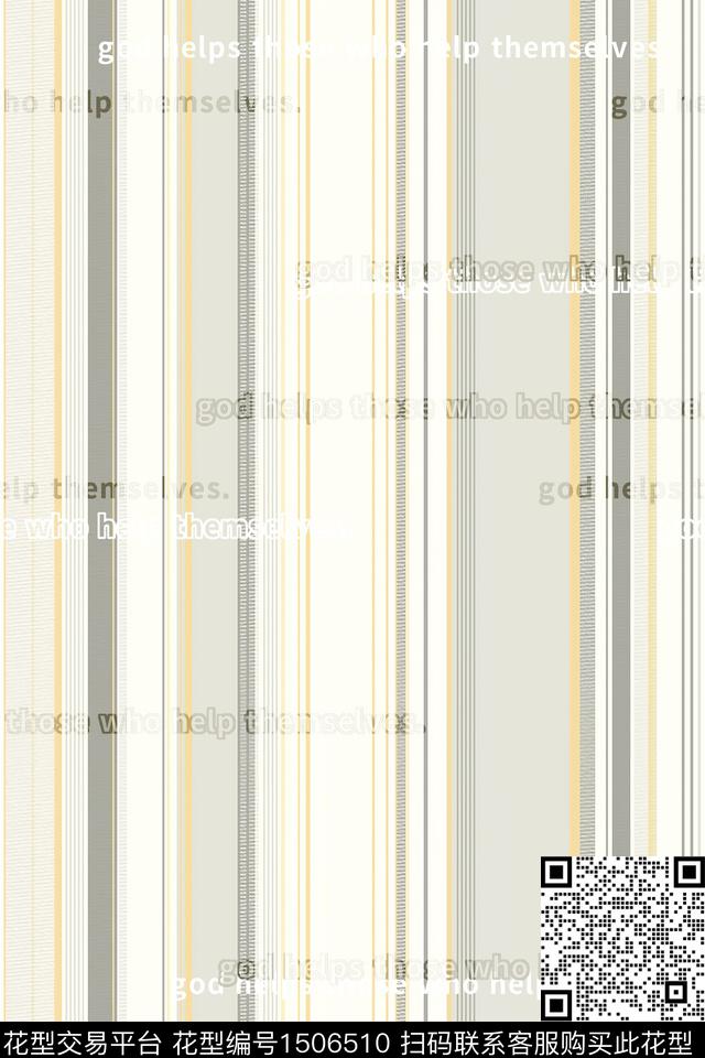 字母格子肌理数码印花华亿平台下载（图片编号: 1506510） - 瓦栏（Walan）