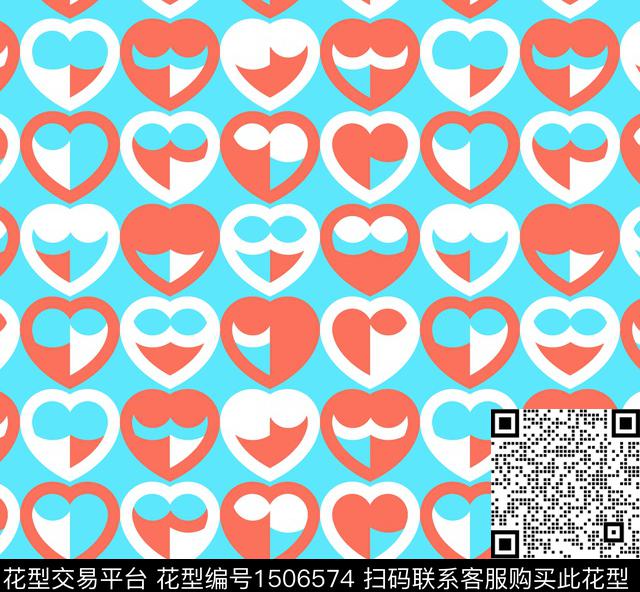 几何简约大牌风传统印花华亿平台下载（图片编号: 1506574） - 瓦栏（Walan）