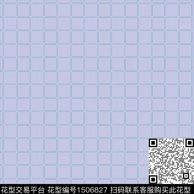 格子几何简约传统印花华亿平台下载（图片编号: 1506827） - 瓦栏（Walan）